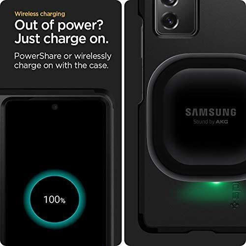 Imagen 7 de 7 de Funda Spigen Tough Armor Para Galaxy Z Fold 2 Negro