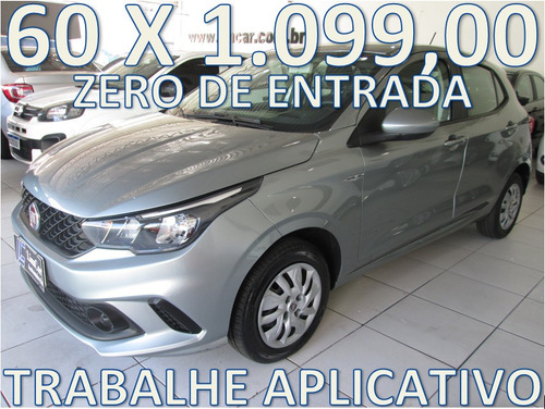 Fiat Argo Drive Flex Completo Unico Dono Zero De Entrada