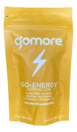 Gomore Go-energy Creatina, Glutamina, Arginina 3 Bolsas 90g