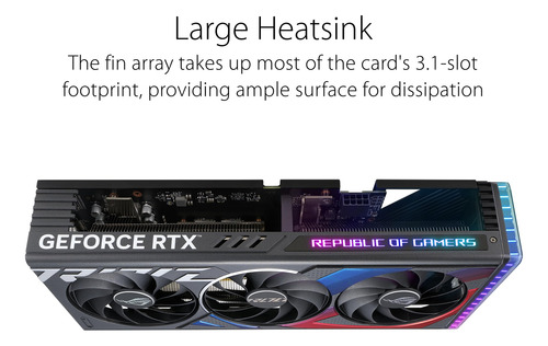 Tarjeta Gráfica Asus Rog Strix Geforce Rtx 4060 Oc 8 Gb Gddr
