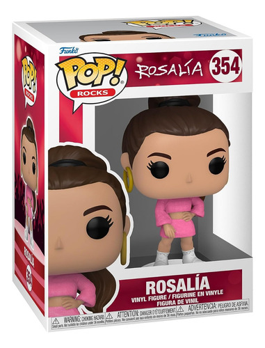 Funko Pop Rocks Rosalía (malamente)