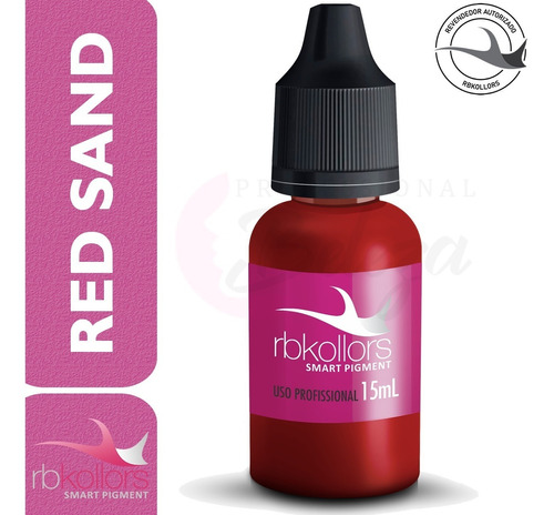 Pigmento Rb Kollors Red Sand 15ml