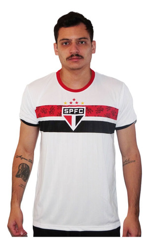Camisa São Paulo Stencil Spfc - Masculina Licenciada