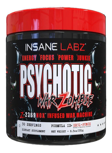 Psychotic War Zombie Insane Labz Sabor ponche