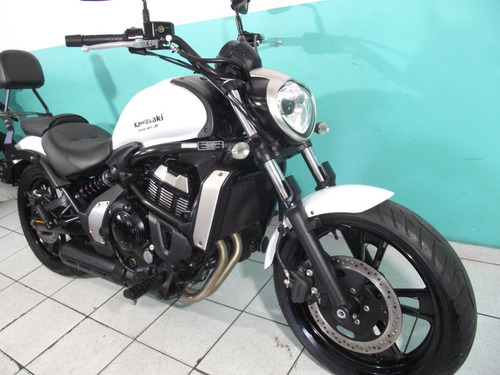 Kawasaki Vulcan 650s Branca 2016