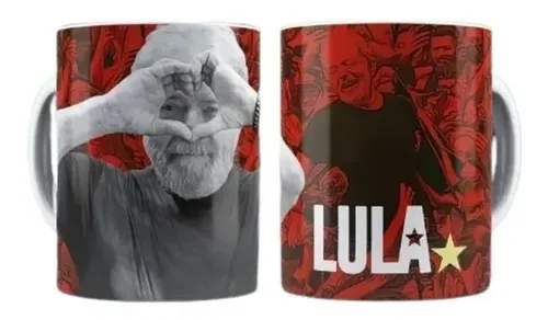 Caneca Personalizada Presidente Lula - P T | MercadoLivre