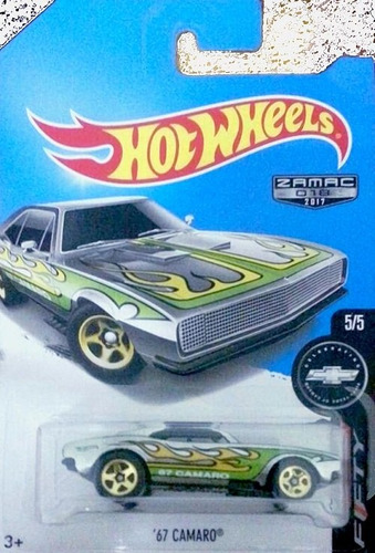 Hot Wheels - 67 Camaro - Versión Zamac