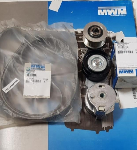 Tensor Correa Y Polea Gm S10 Motor Mwm 2.8 Tca/tce Original