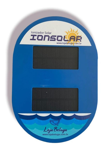 Ionizador Solar Duplo - Piscinas Até 100.000l