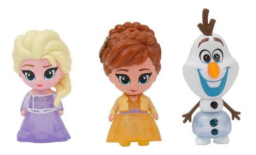 Frozen 2   Mini Boneco 7cm   Caixa C/3 Pcs