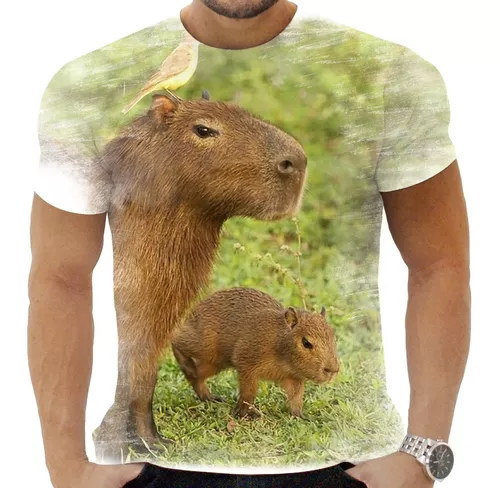 Camiseta Capivara - Comprar em Shiro Express