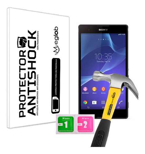 Protector De Pantalla Anti-shock Sony Xperia T2 Ultra