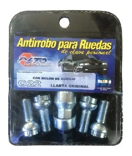 Tuerca Antirrobo Renault-chevrolet (d2)