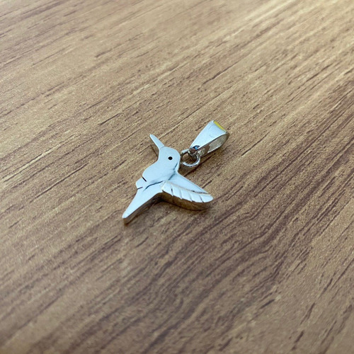 Imagen 4 de 10 de Dije Colibrí De Plata .925 Agálea Joyería
