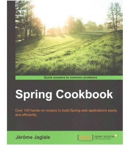Libro Versión En Inglés Spring Cookbook