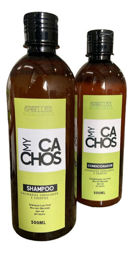 Kit My Cachos 1 Shampoo 1 Condicionador 500ml Isabelliss