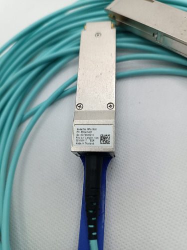 Hp Mellanoxmfa1a00 834972-b24 835042-001 10m Ib Edrqsfpoptic