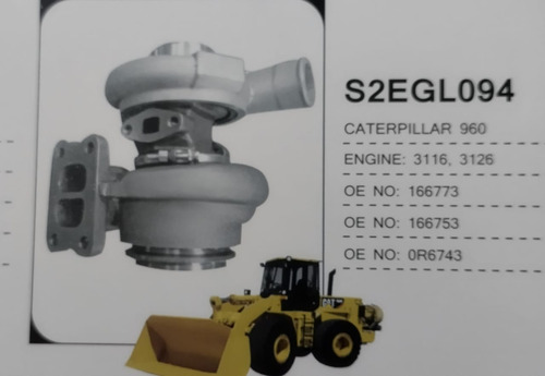 Cartucho Turbo Cargador Caterpillar 3126 ,3116