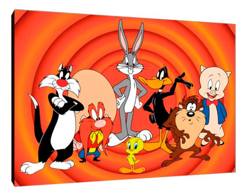 Cuadros Poster Dibujos Animados Looney Tunes M 20x29 Ilt 70