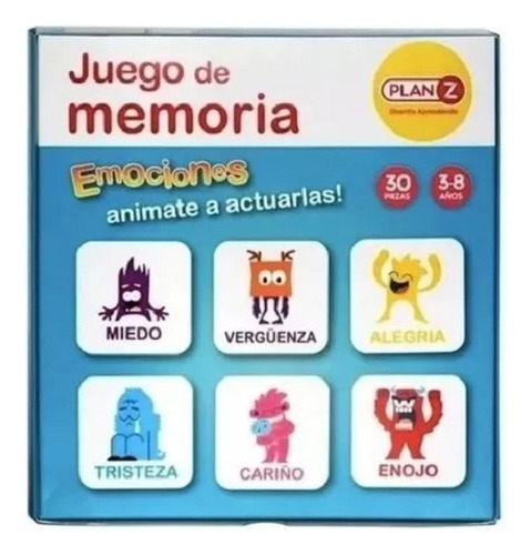 Juego De Memoria Niños 30 Piezas Varios Temas Didáctico