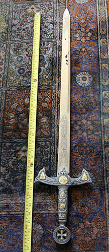 Imagen 1 de 6 de Espada Templarios Antigua Colección C