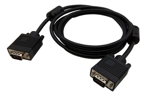 Cable Vga 5 Metro P/ Monitor Video Con Filtro De Ferrite