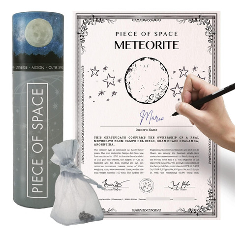 Estrella Fugaz Meteorito De Hierro Happylandgifts 10x3 Cm