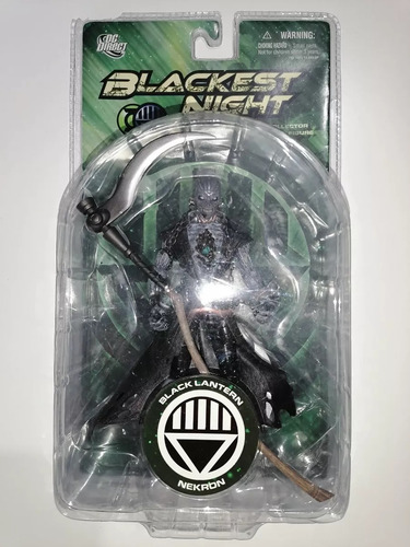 Nekron Blackest Night Dc Direct (blíster 100% Sellado): (Usado)