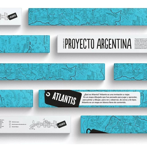 Atlantis Mapa Gigante Para Colorear - Giro Didáctico