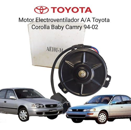 Motor Electroventilador A/a Toyota Corolla Baby Camry 94 02