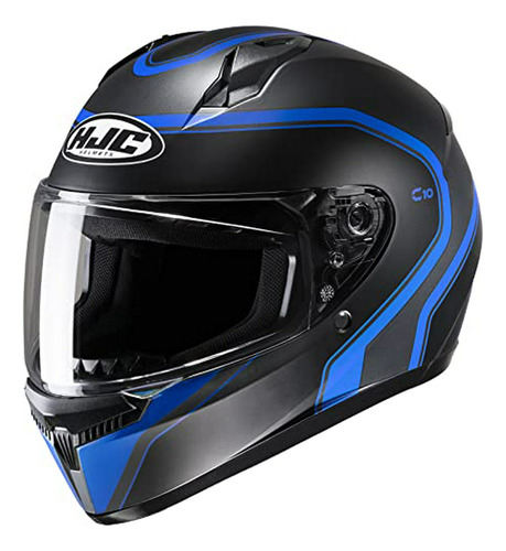 Casco De Motocicleta De Calle Hjc C10 Elie Para Hombre - Mc-