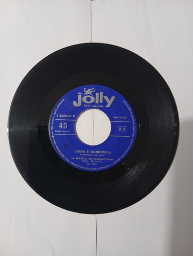 Vinilo Single De Luisa E Grabriella - Alla Renella ( Q8 (Usado)
