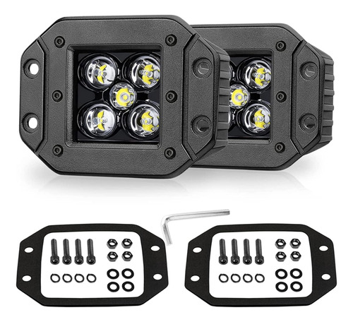 Vainas Led De Montaje Empotrado, Niwaker 2pcs 5 100w Cree...