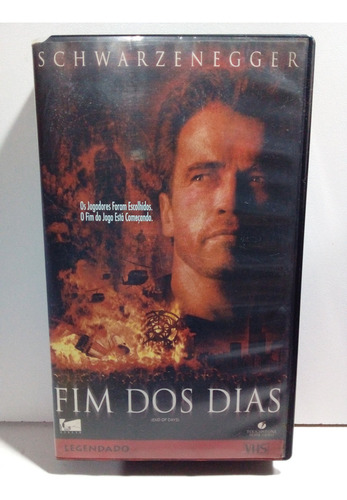 Fita Vhs Fim Dos Dias - Schwarzenegger - Legendado (Usado)
