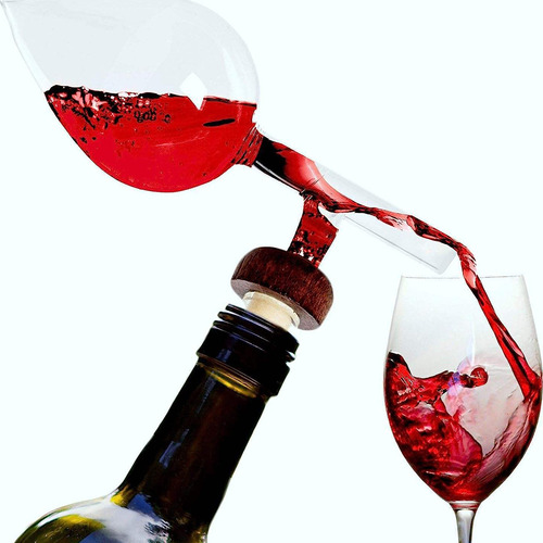Aireador De Vino Doble Efecto Directo De La Botella