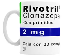 Comprar  Taza De Cerámica Meme Rivo Clona Oficina Ansiedad - Con Caj