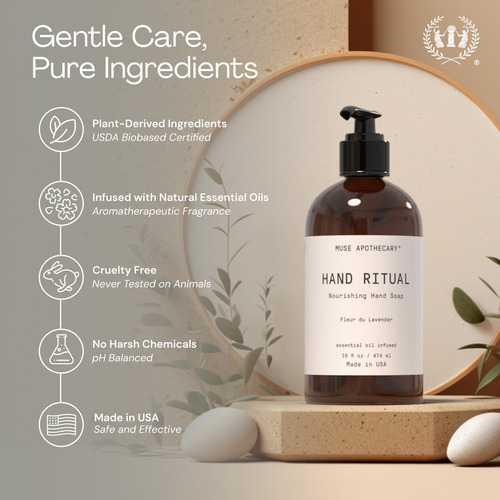 Jabón De Manos Muse Apothecary Aromatic Nourishing 473 Ml