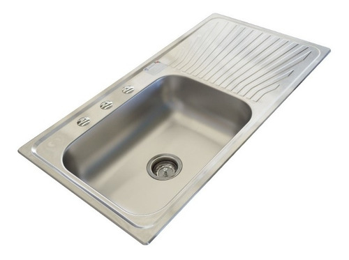 Fregadero Cocina Empotrar 1 Tina 101x54x15 K202 Der