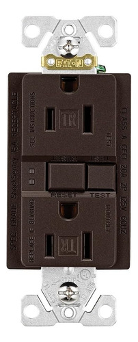 Receptáculo Gfci Resistente A Manipulaciones De Cableado Aut