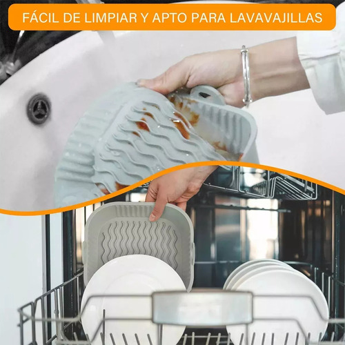 Alfombrilla De Sila Para Freidora Reutilizable Para Horn