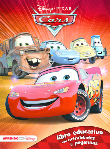 Cars Libro Educativo Con Actividades Y Pegatinas - Aa,vv