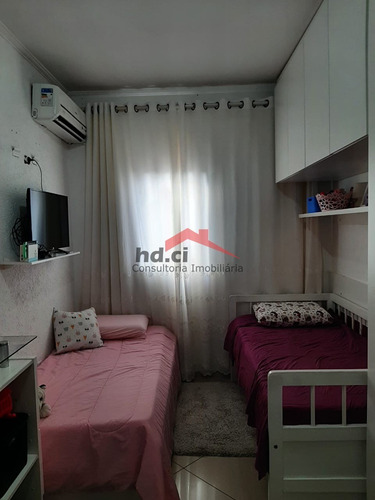Imagem 11 de 30 de Lindo Sobrado Em Condomínio Fechado, Com 2 Dormitórios, Sala, Cozinha Americana E Planejada, Lavanderia, Churrasqueira Privativa E Uma Vaga De Garagem - Ca00130 - 69920107