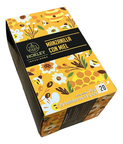 Horley Tea - Manzanilla Con Miel De 20 Sobres