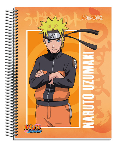 Cuaderno Cuarta Naruto 16.8x21.5cm 150 Hojas Proarte Unidad 