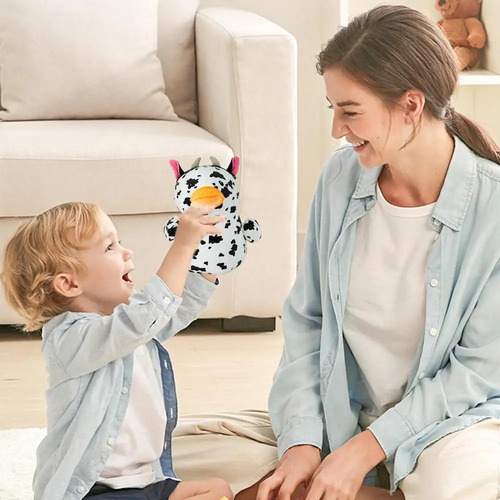 Muñeca De Peluche Suave For Niños Con Forma De Vaca Y Pato