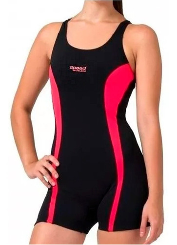 Malla Enteriza Con Short Natacion Speed - Mujer