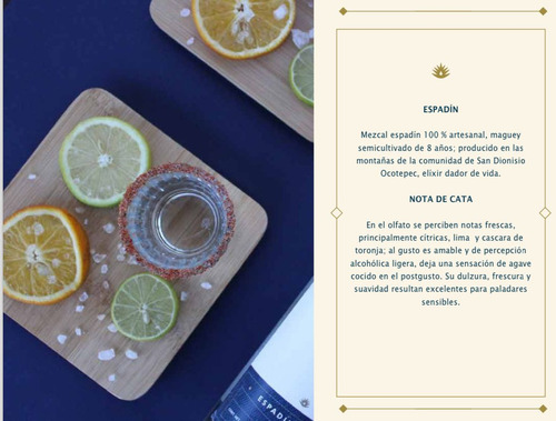 Bieneterno, Botella De Mezcal Espadin Joven