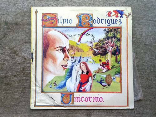 Disco Lp Silvio Rodríguez - Unicornio (1985) R5