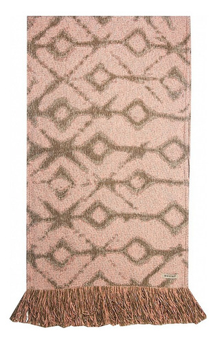 Camino Mesa Chenille Decorativo Mali 1,60 X 0,36 Huitrú