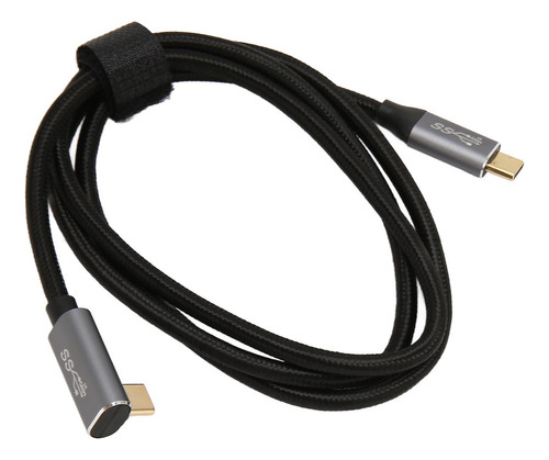 Cable De Datos Para Steam Deck Usb C A 90 Grados Usb C 100w